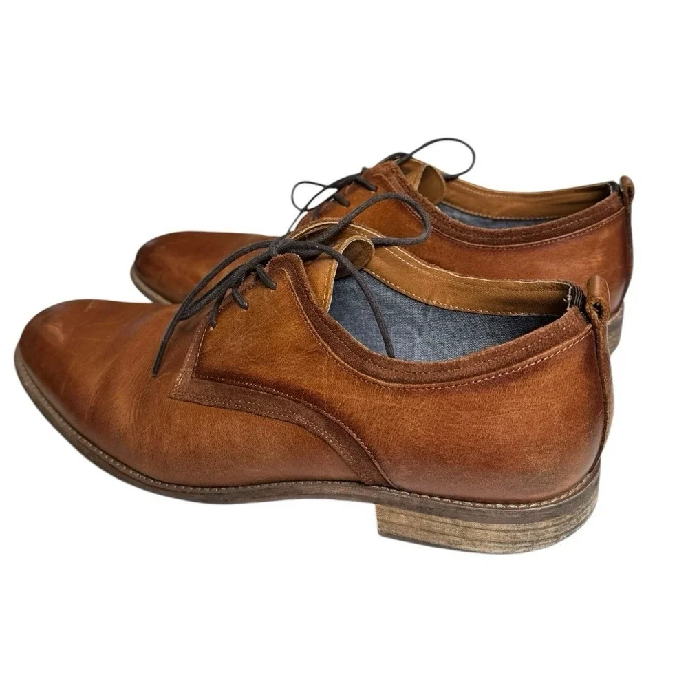 SONOMA Goods for Life Men's Brown Leather Dress Shoes - Size‎ 13